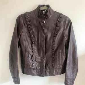 Oxblood Leather Jacket